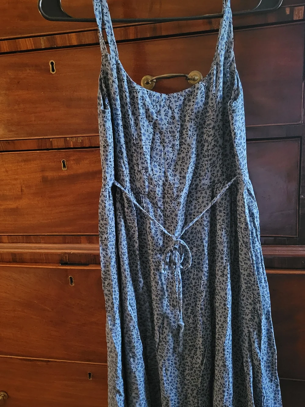 Christy Dawn Nicks Dress In Blue Jasmine - Picture 3 of 10